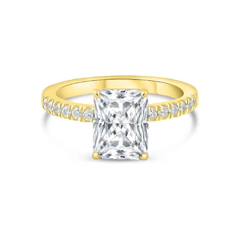 Women’s wedding ring sets-The Amelia - Gold