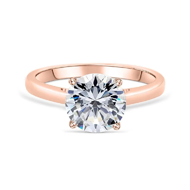 Women’s personalized rings-The One and Only - Rose Gold