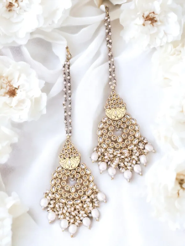 Women’s trendy earrings-Milky Jasmit Chaandbalis - EOSS