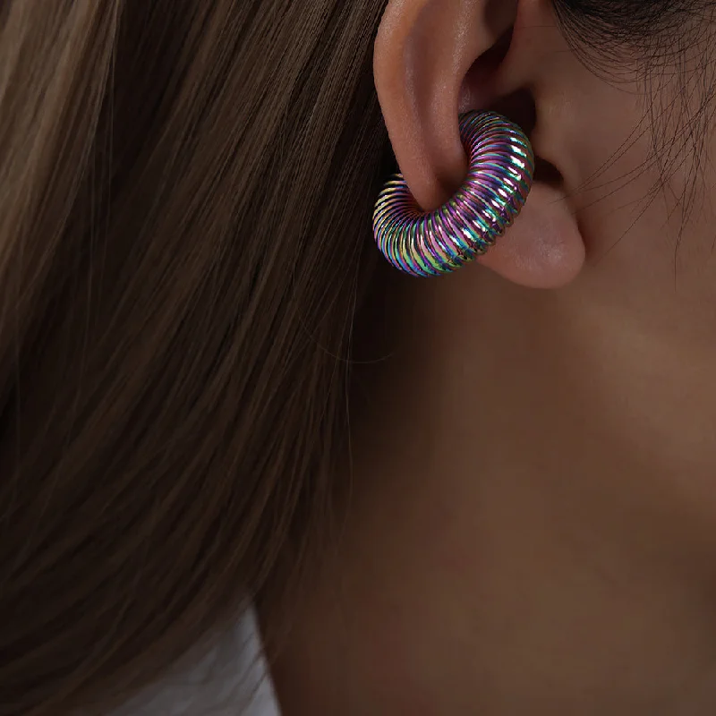 Colorful Thread Ear Clip