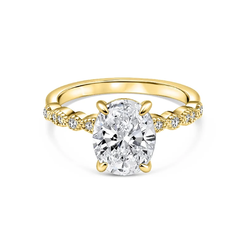 Women’s vintage rings-The Delaney - Gold