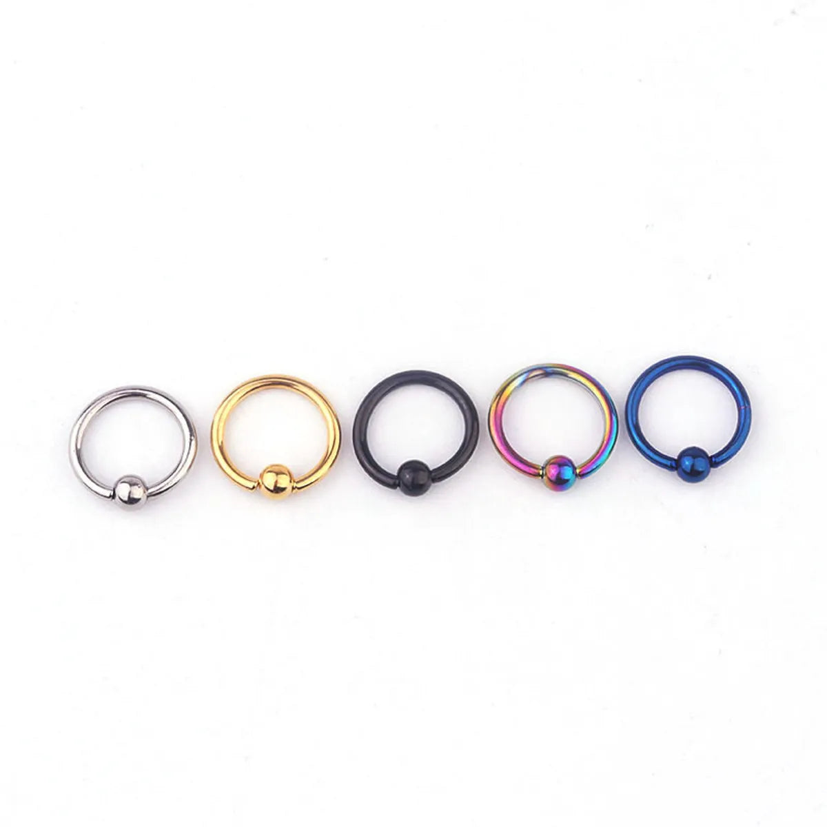 Women’s wedding rings with sapphires-Fashion Geometric Plating Stainless Steel