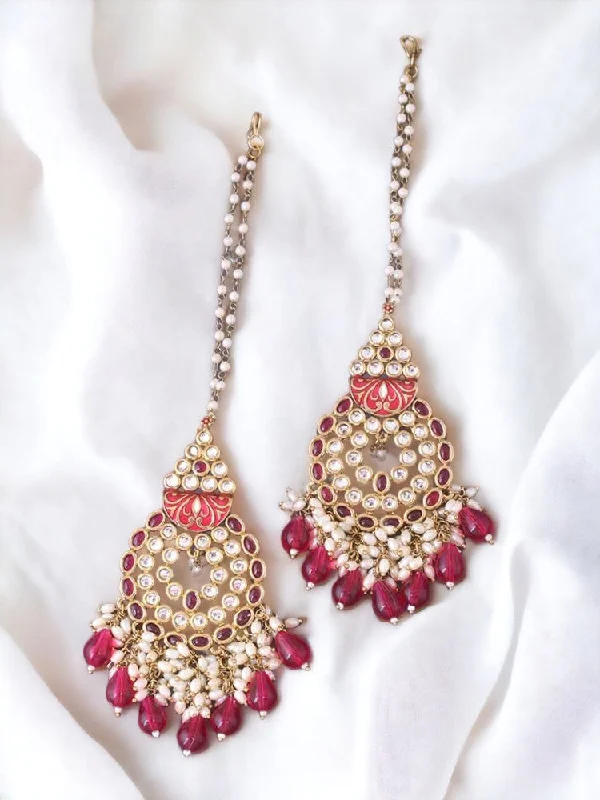 Women’s dangle earrings-Rani Jasmit Chaandbalis - EOSS