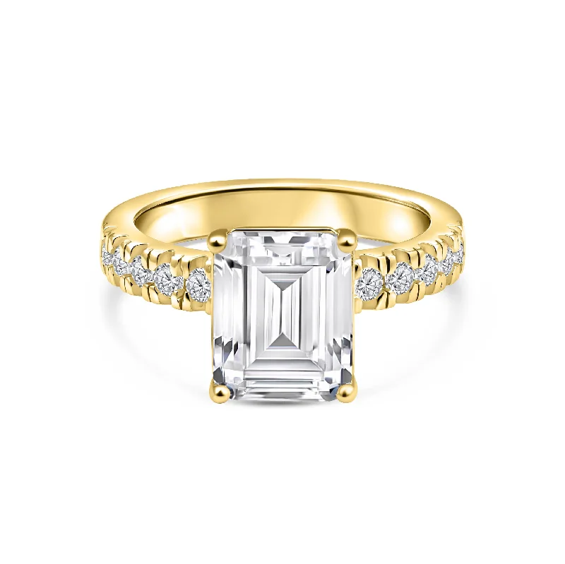 Women’s designer rings-The Riley - Gold