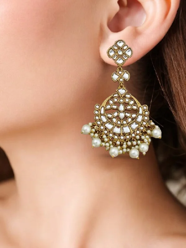 Women’s ear cuffs-Ivory Anvi Chandbalis