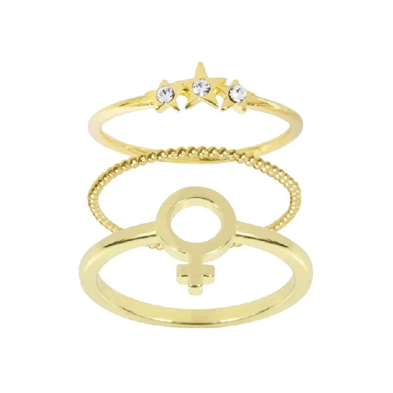 Women’s cocktail rings-Feminist Stack