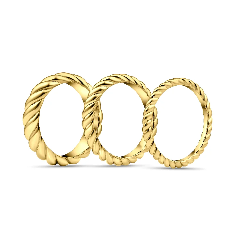 Women’s oval diamond rings-The Passion - Gold