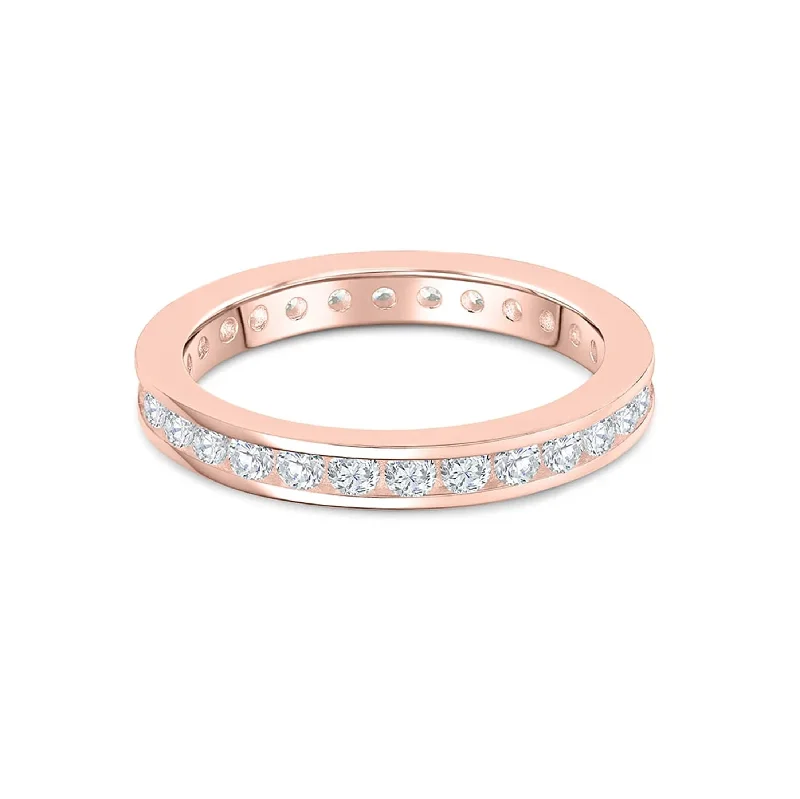 Women’s heart-shaped engagement rings-The Chloe - Rose Gold