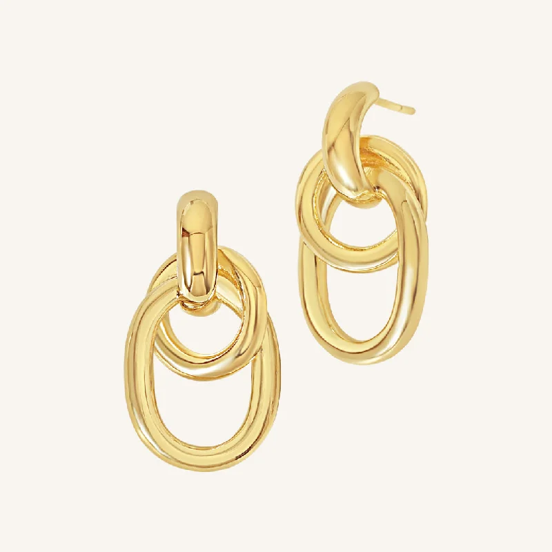 Women’s vintage drop earrings-Parker Earrings