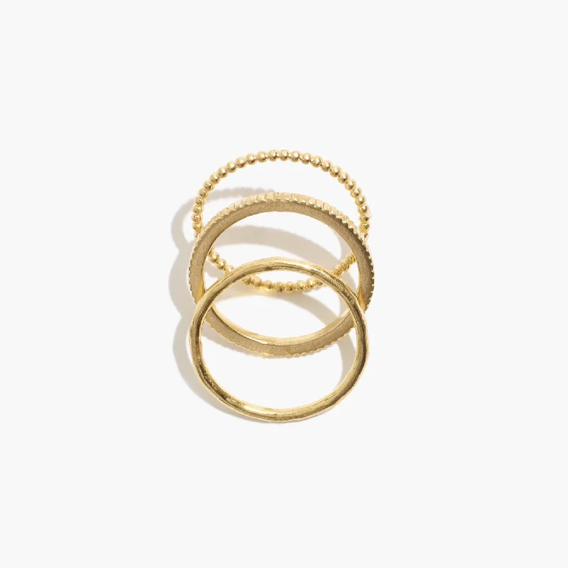 Women’s eternity rings-Minimal Stack