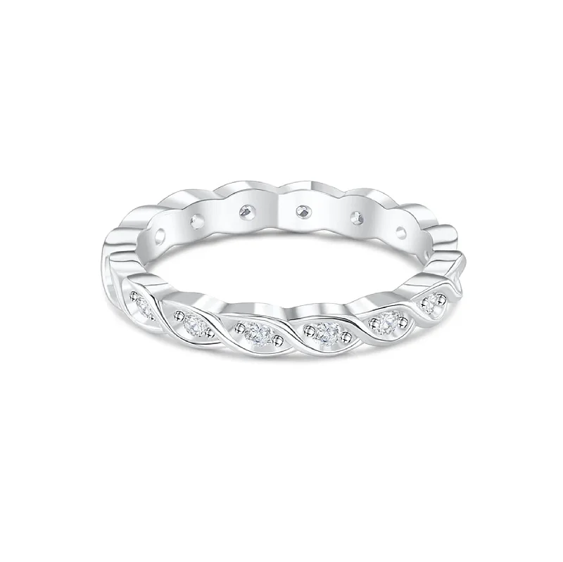 Women’s hammered rings-The Giselle