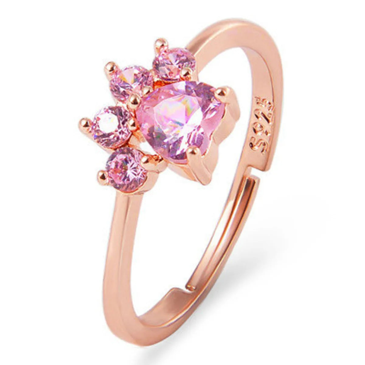 Women’s luxury engagement rings-Cartoon Style Animal Copper Artificial Gemstones In Bulk