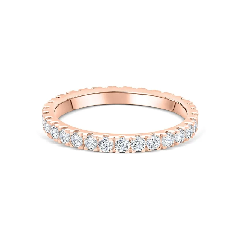 Women’s contemporary rings-The Eternity - Rose Gold