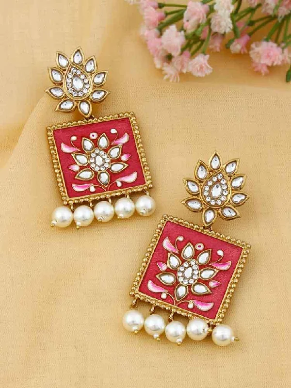 Women’s sapphire earrings-Rani Kalavati Studs