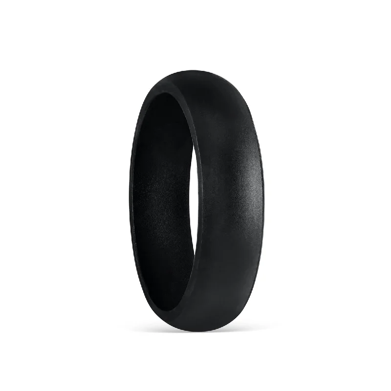 Women’s vintage diamond rings-The Flex - Black