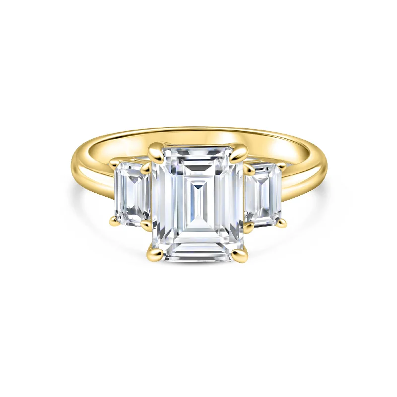 Women’s gold engagement rings-The Gabriella - Gold