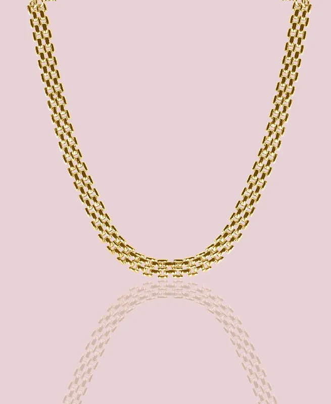 Women’s birthstone necklaces-THE OSAZE CHOKER