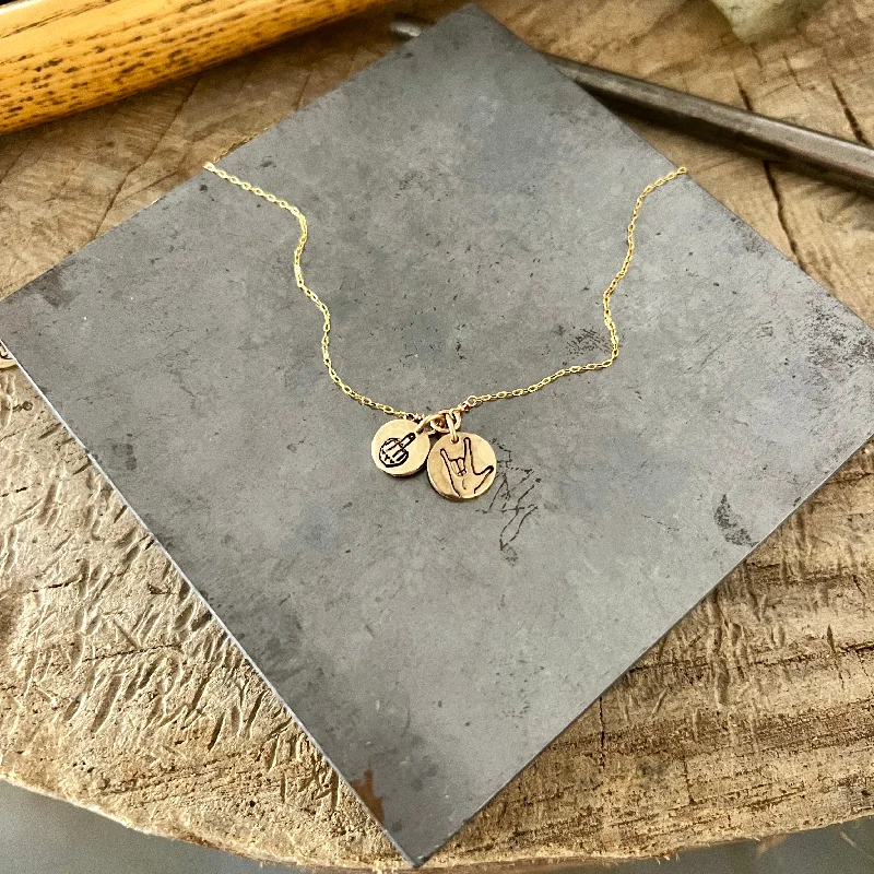 Women’s zodiac necklaces-All the Feels necklace