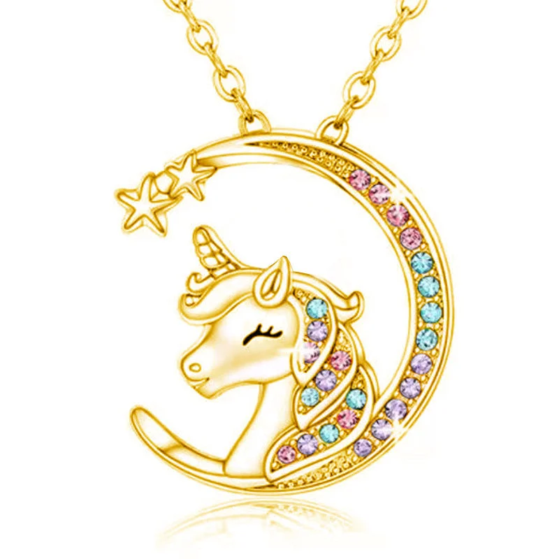 Semicircle Unicorn Gold