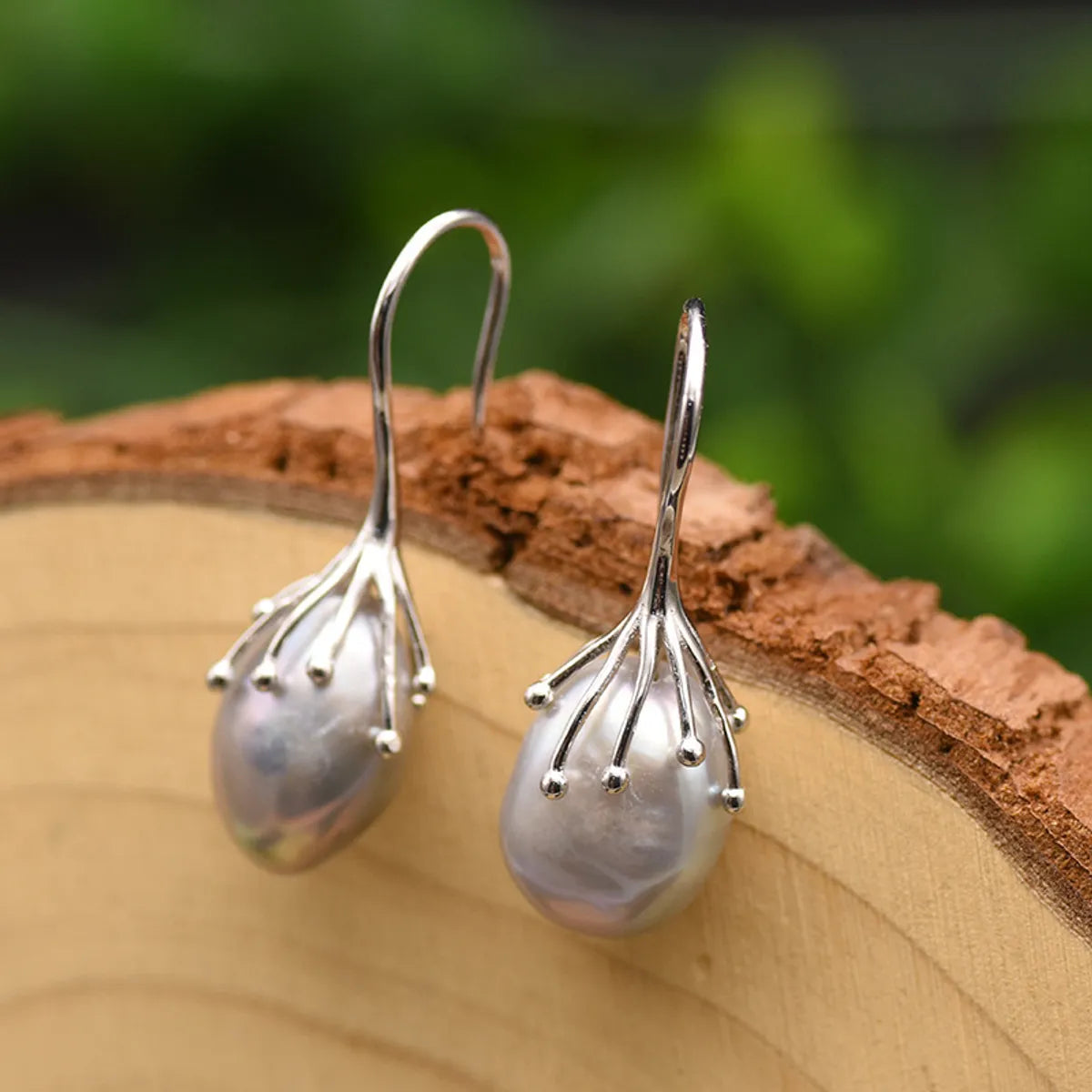 Gray Freshwater Pearl-Sterling Silver