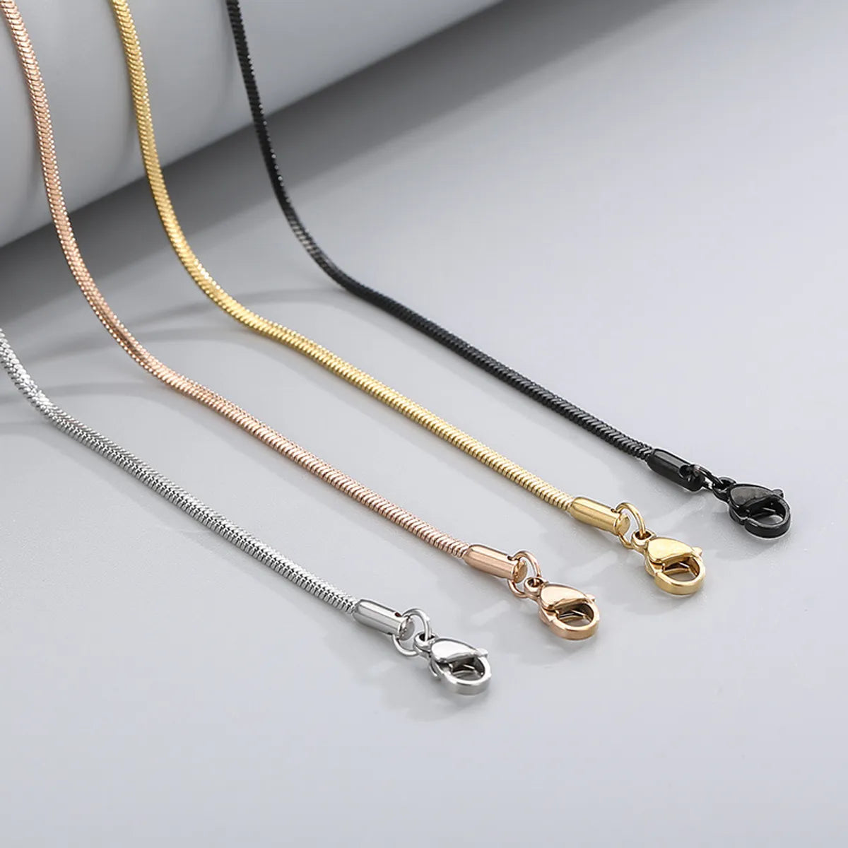 Women’s long necklaces-Fashion Titanium Steel Necklace