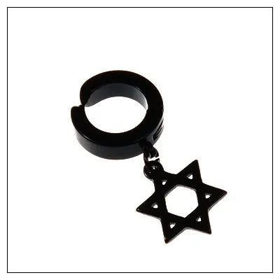 Style 4 Black Six-Pointed Star