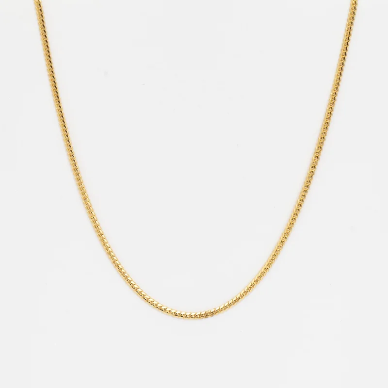 Women’s designer necklaces-3.2 mm Miami Cuban Chain