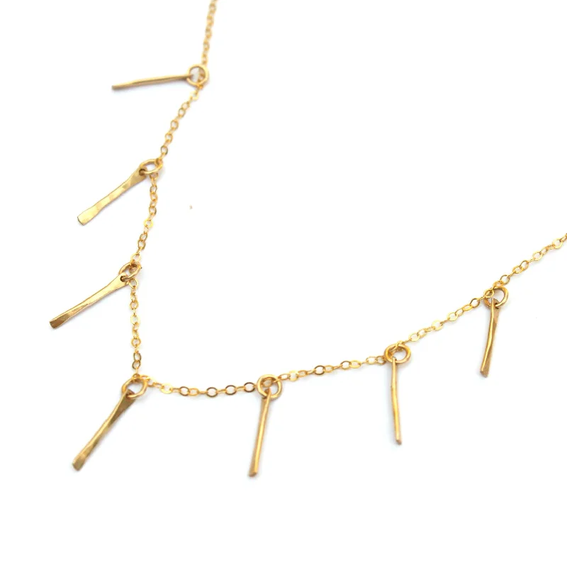 Women’s layered necklaces-Sticks No Stones necklace