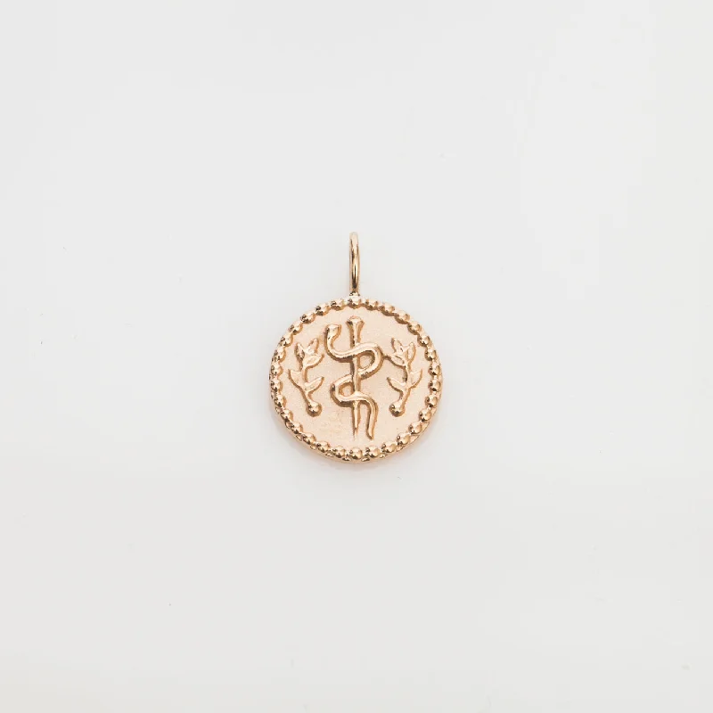 Women’s luxury pendant necklaces-Health Medallion